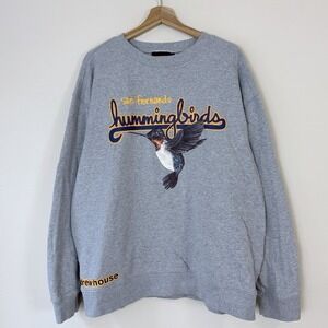 Drew House San Fernando Hummingbirds Grey Sweatshirt - XL